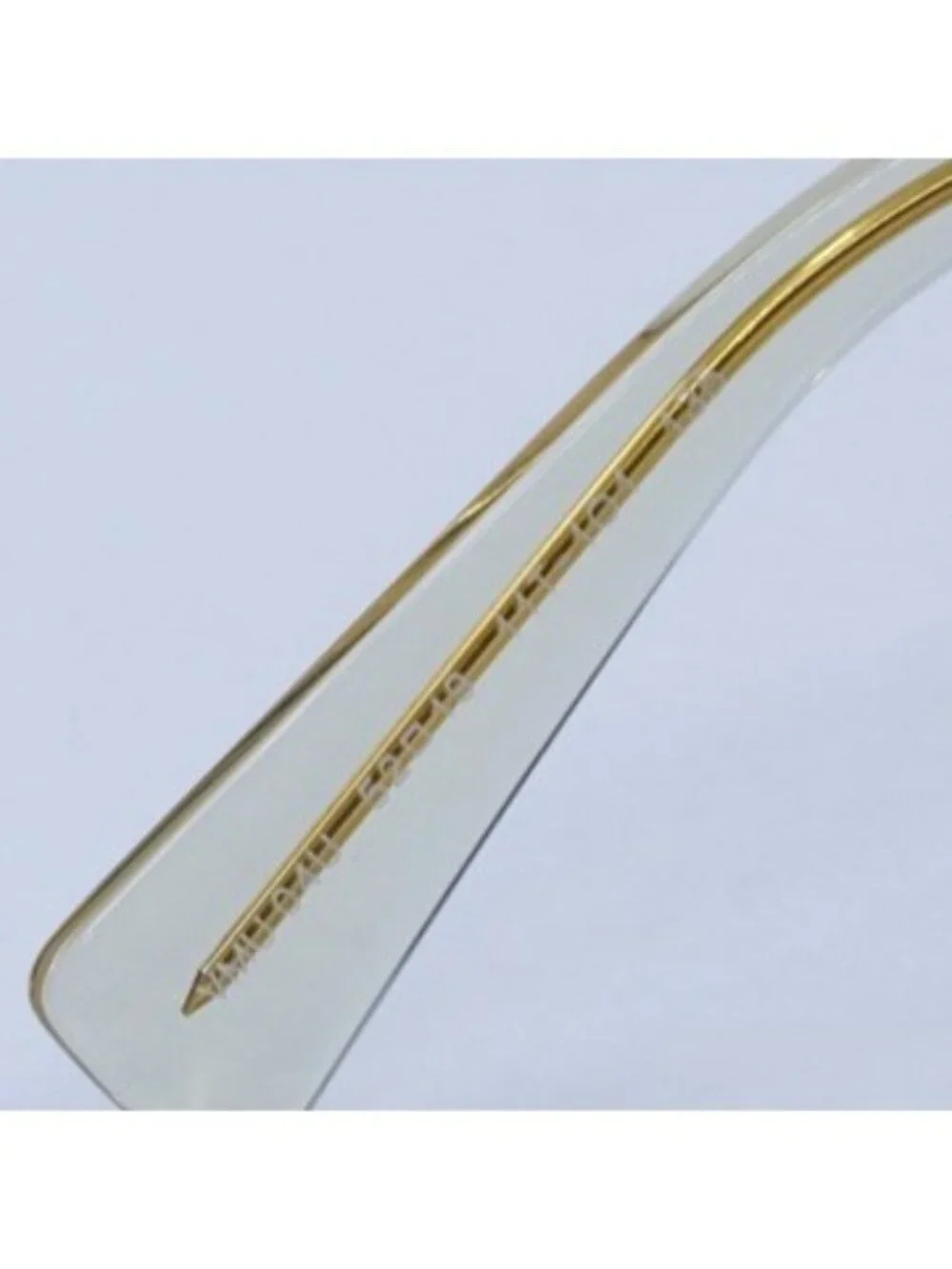 Miu Miu MU04UV 11T1O1 Eyeglasses Transparent Sand 52mm Square Frame
